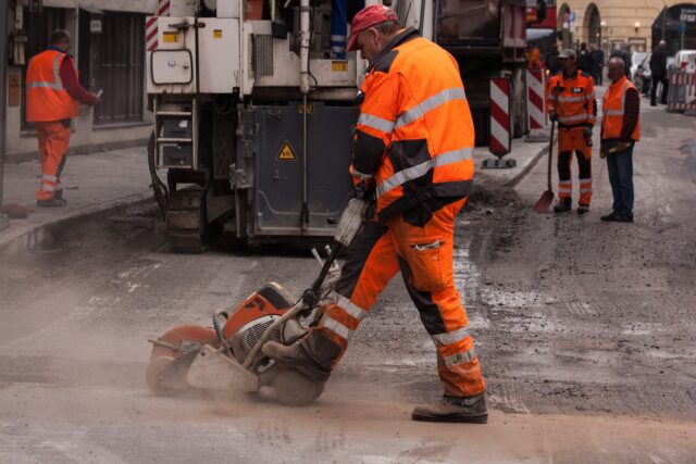 Road works