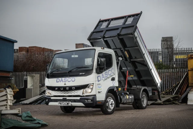Dasco Construction FUSO trucks