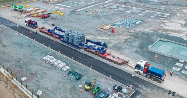 Collett has successfully delivered two 178Te supergrid transformers from Tilbury Dock in Essex to National Grid’s Biggleswade substation in Bedfordshire.
