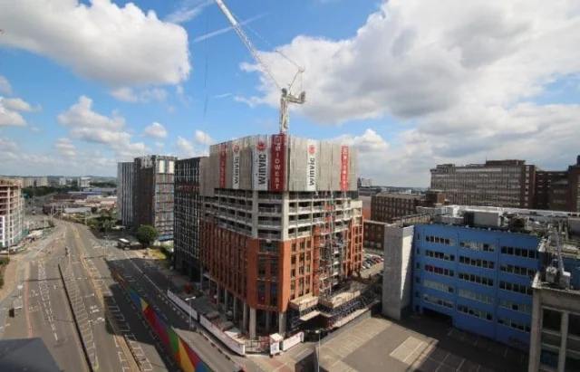 Crown Place Birmingham, a city centre PBSA scheme