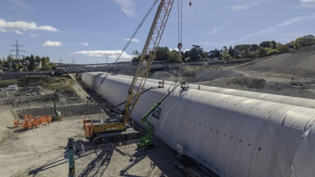 HS2 Wendover Tunnel: Central Section Complete